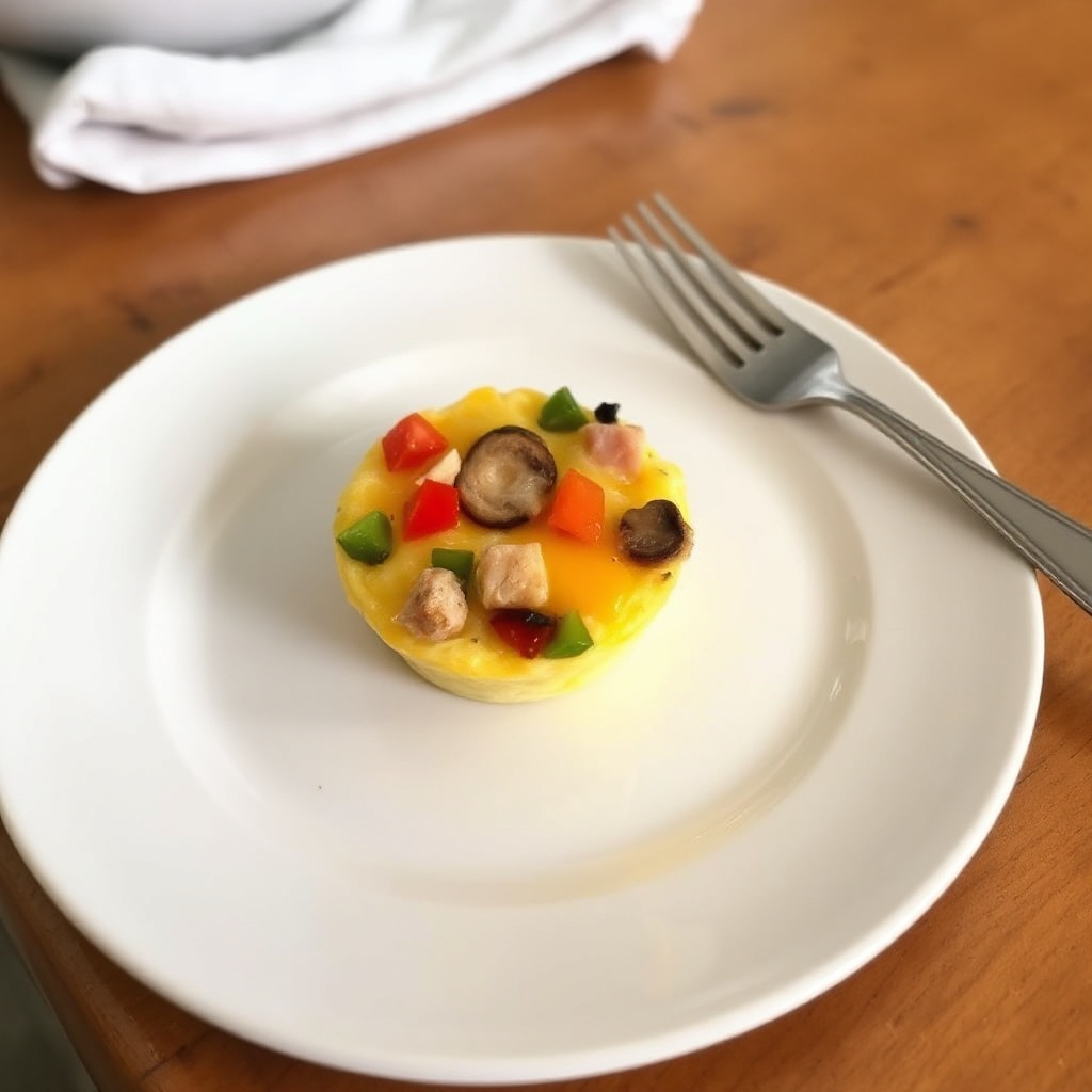Mini Gemüse- und Schinken-Ei-Muffins