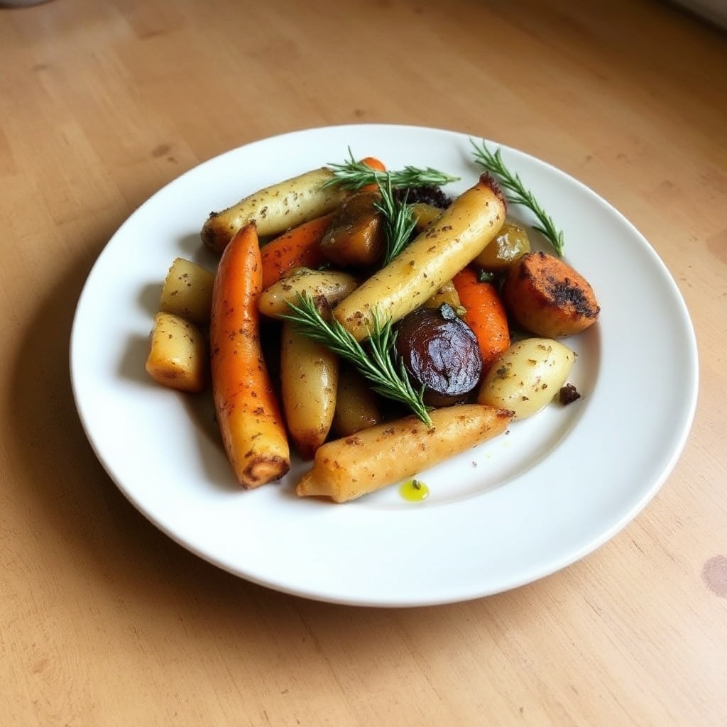 Herb-Infused Roasted Root Medley