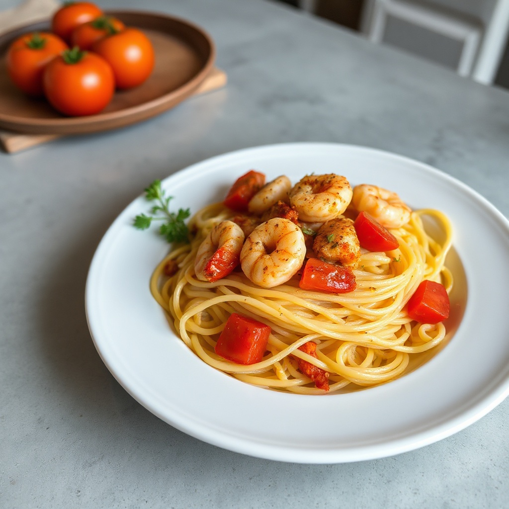 Cajun Shrimp Pasta Delight