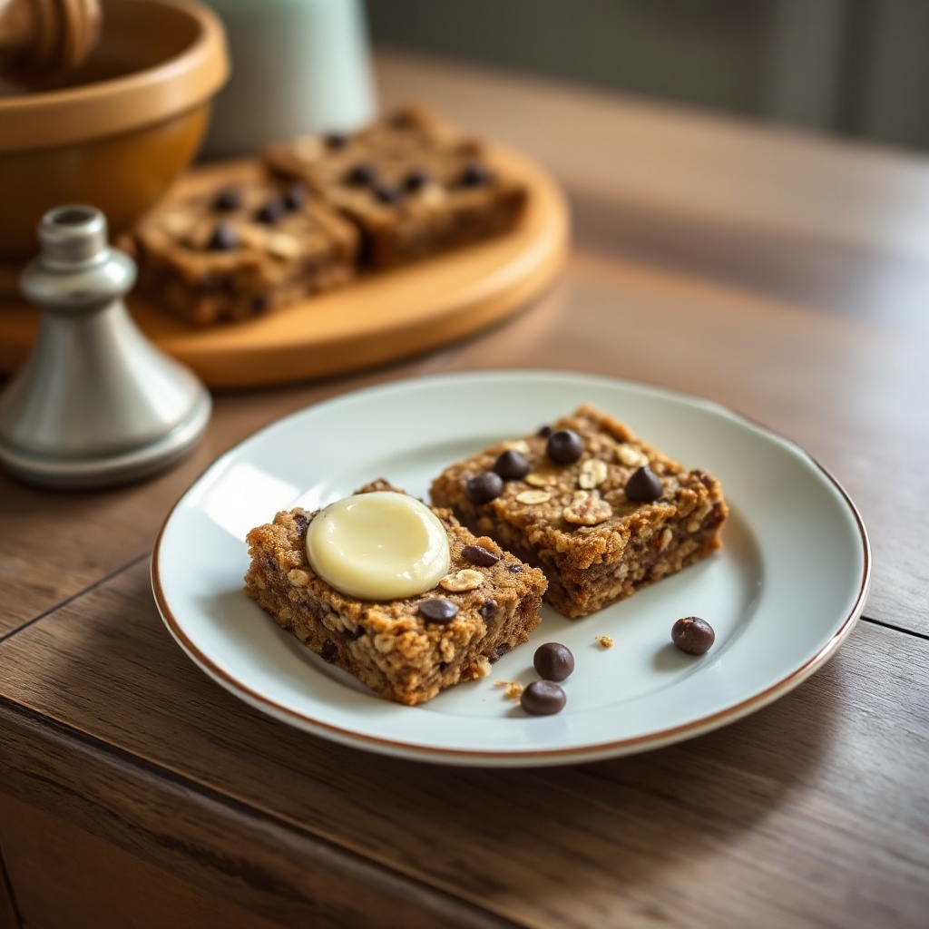 Barrette di Avena con Cioccolato e Noci