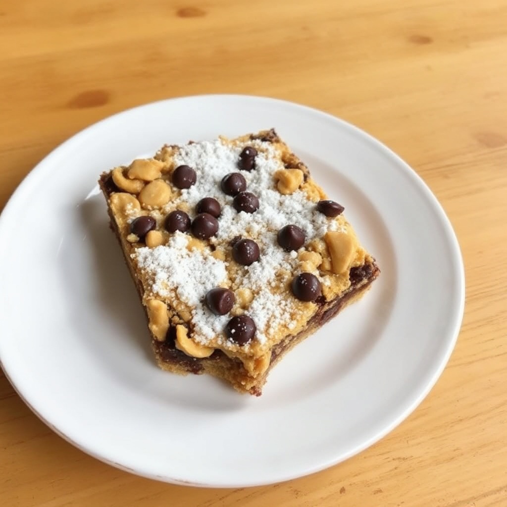 Schokoladen-Erdnussbutter-Crunch-Riegel