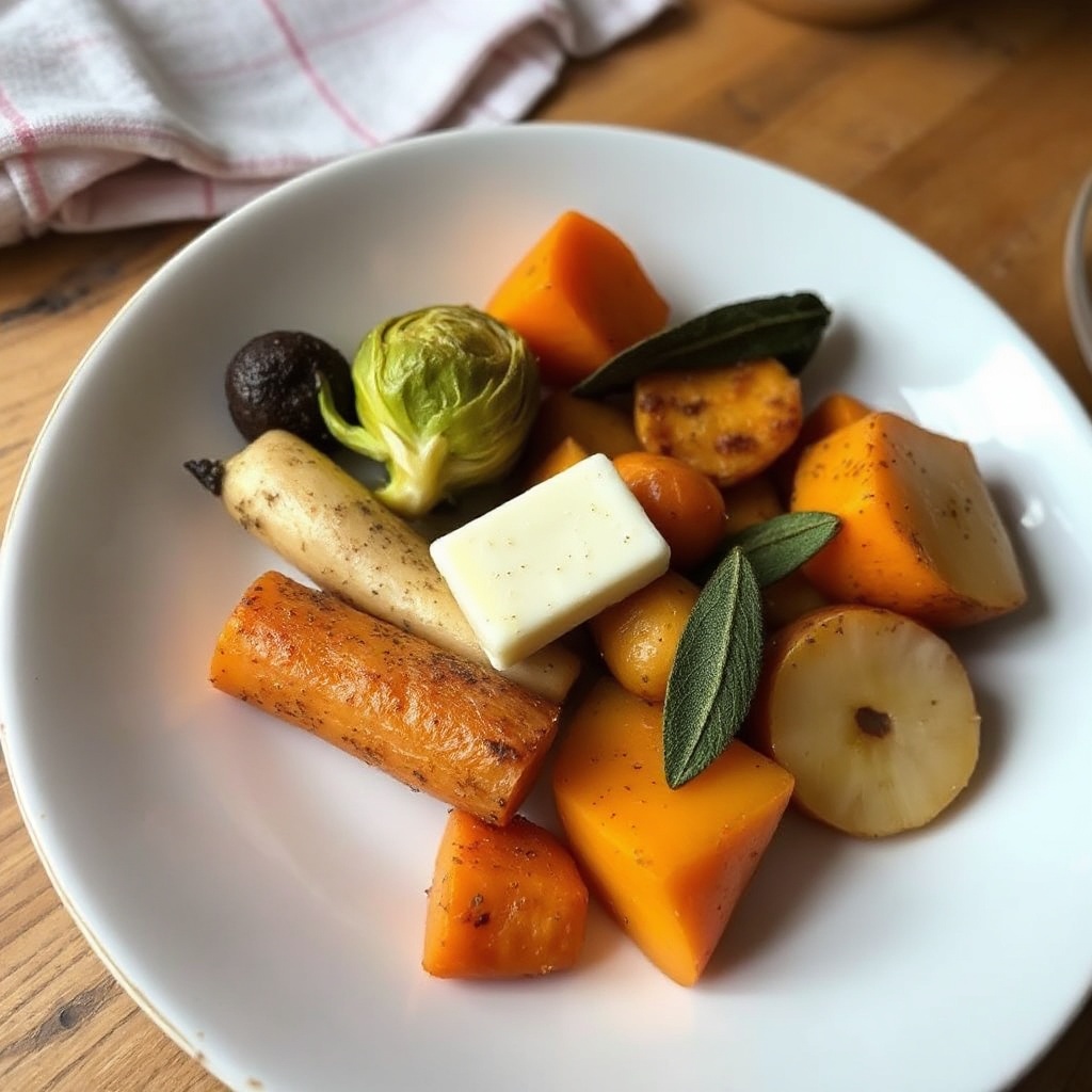 Roasted Winter Veggie Delight