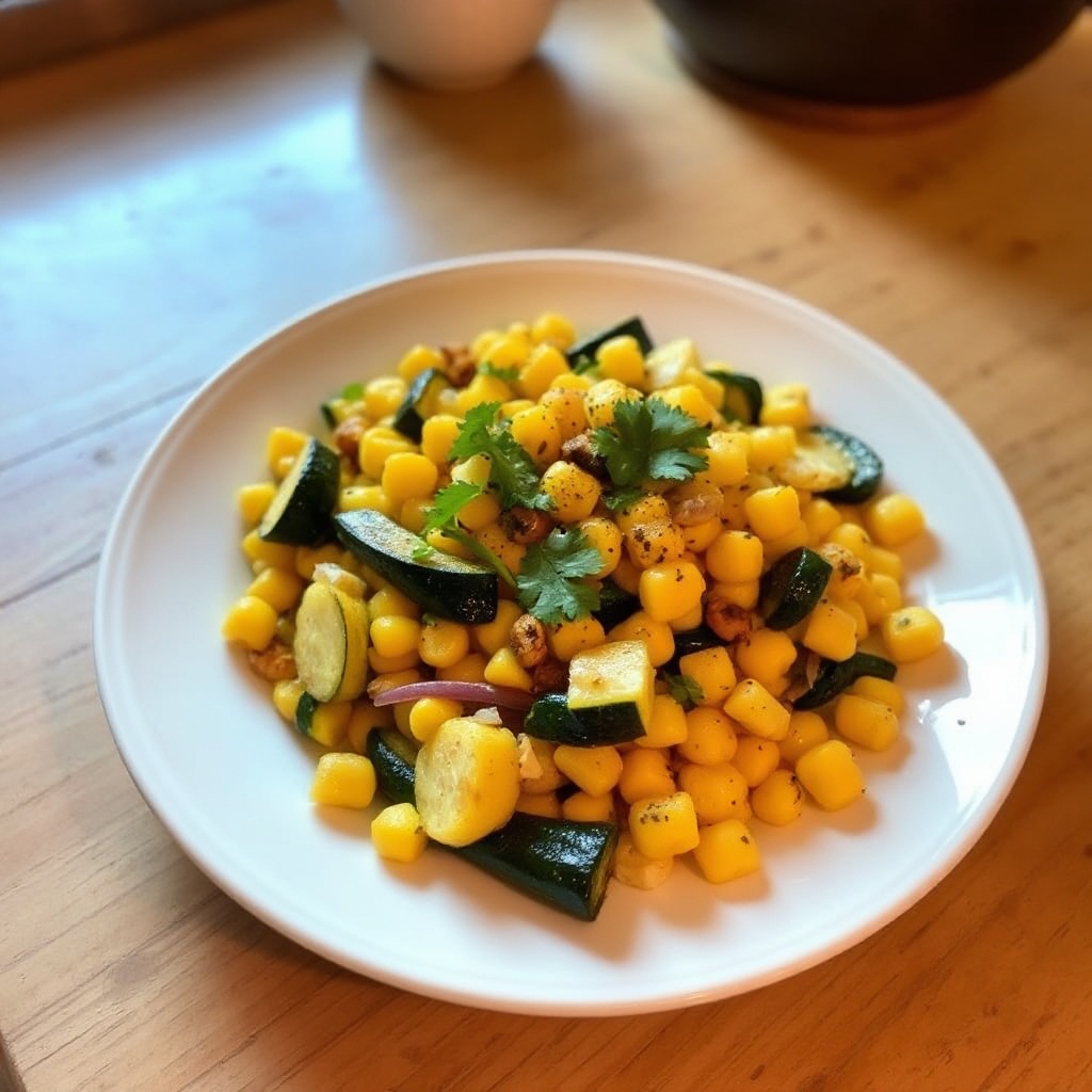 Südwestliches Kürbis-Mais-Medley