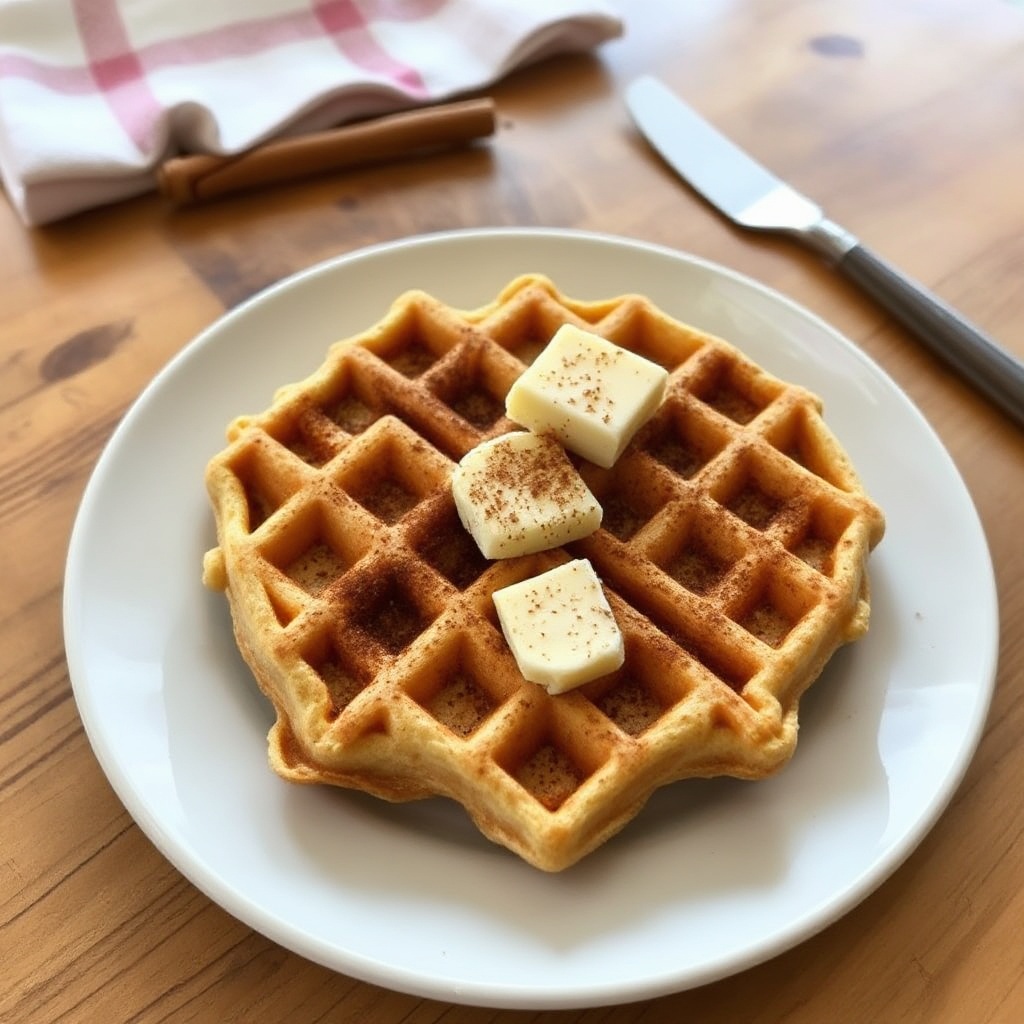 Waffle Speziate allo Zenzero