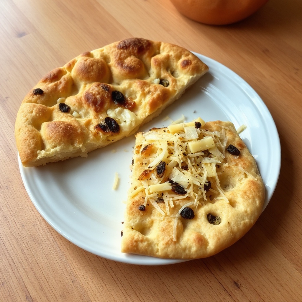 Savory Garlic and Cheese Focaccia