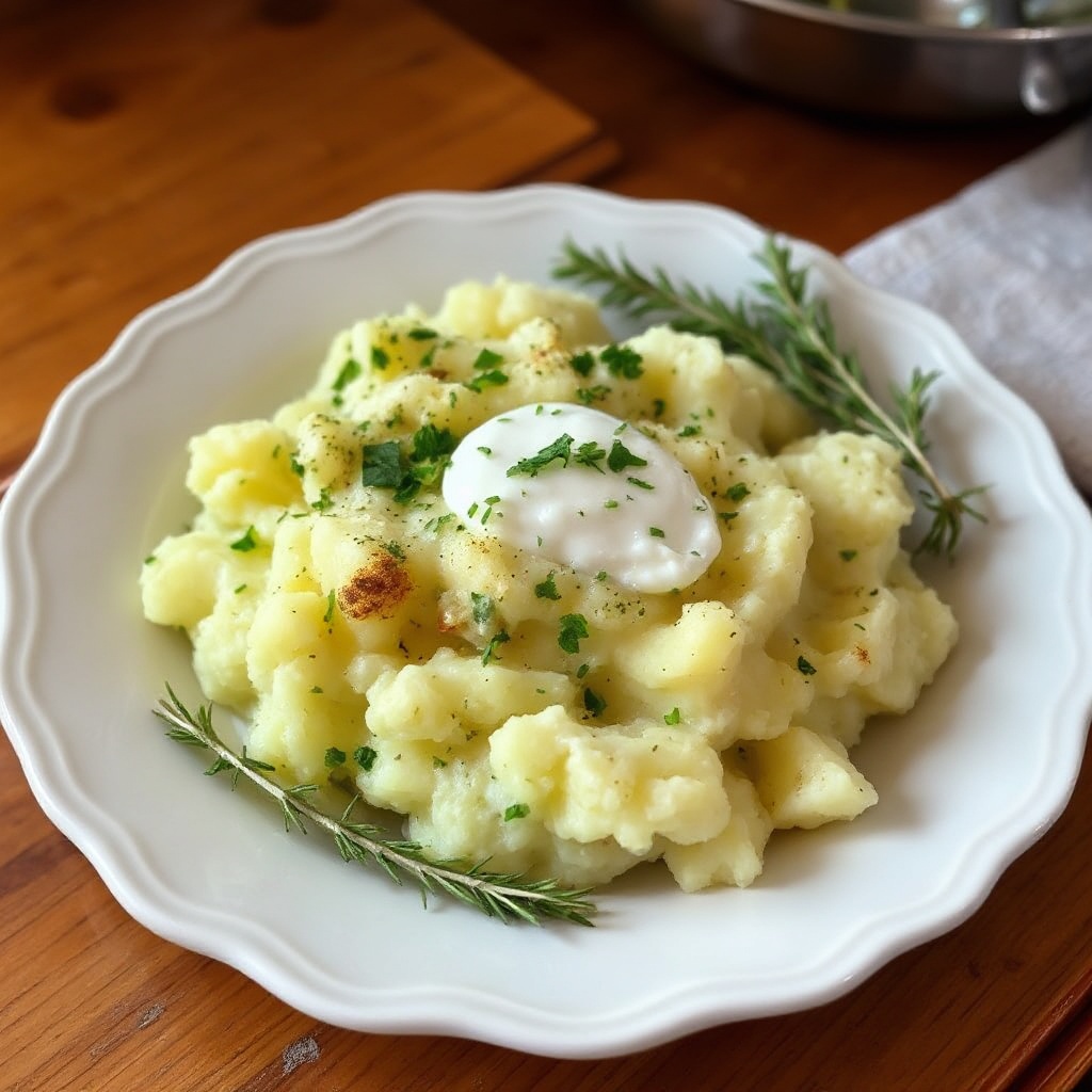 Cremiges Kräuter-Kartoffelgratin