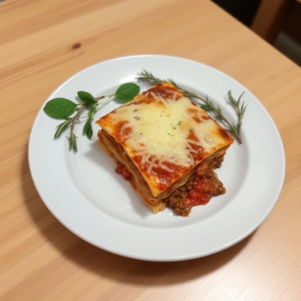 Klassische Schichtlasagne