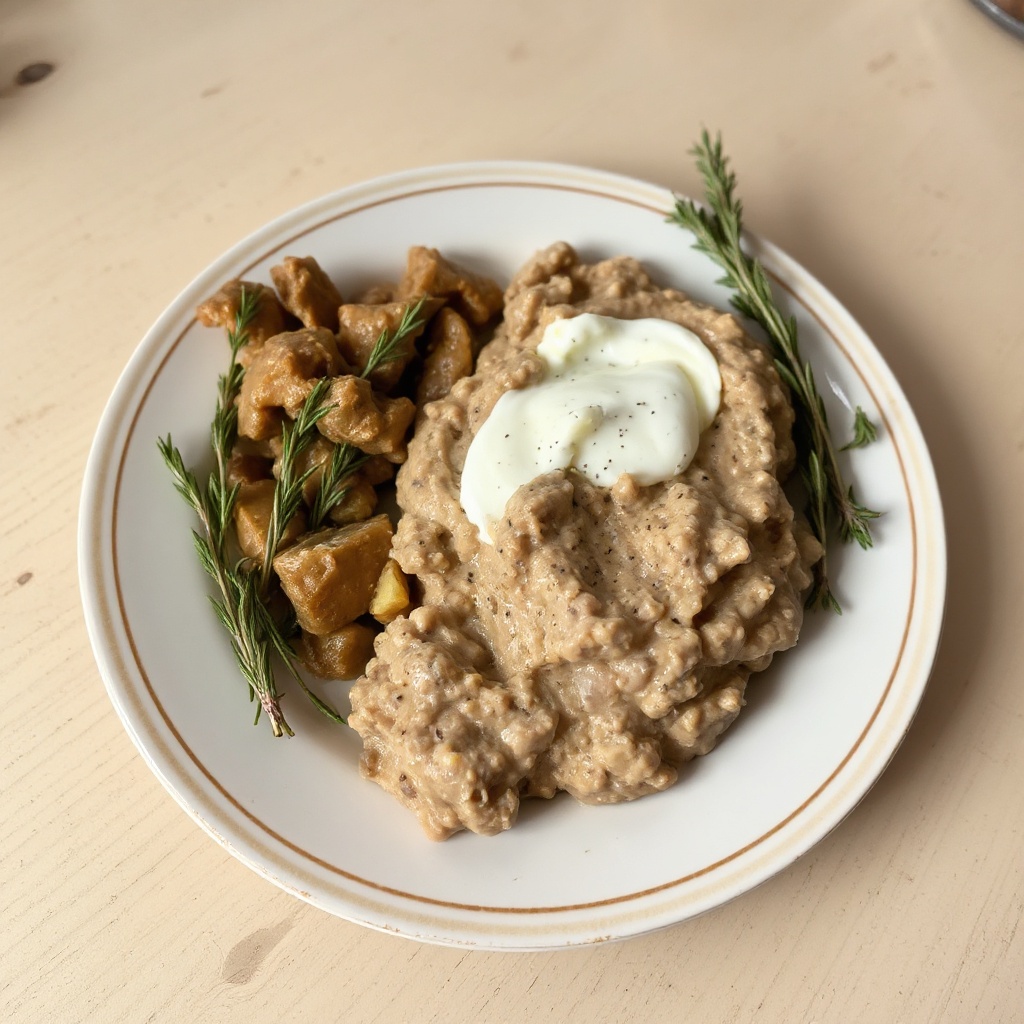 Crema di Fegato di Pollo con un Tocco Speciale