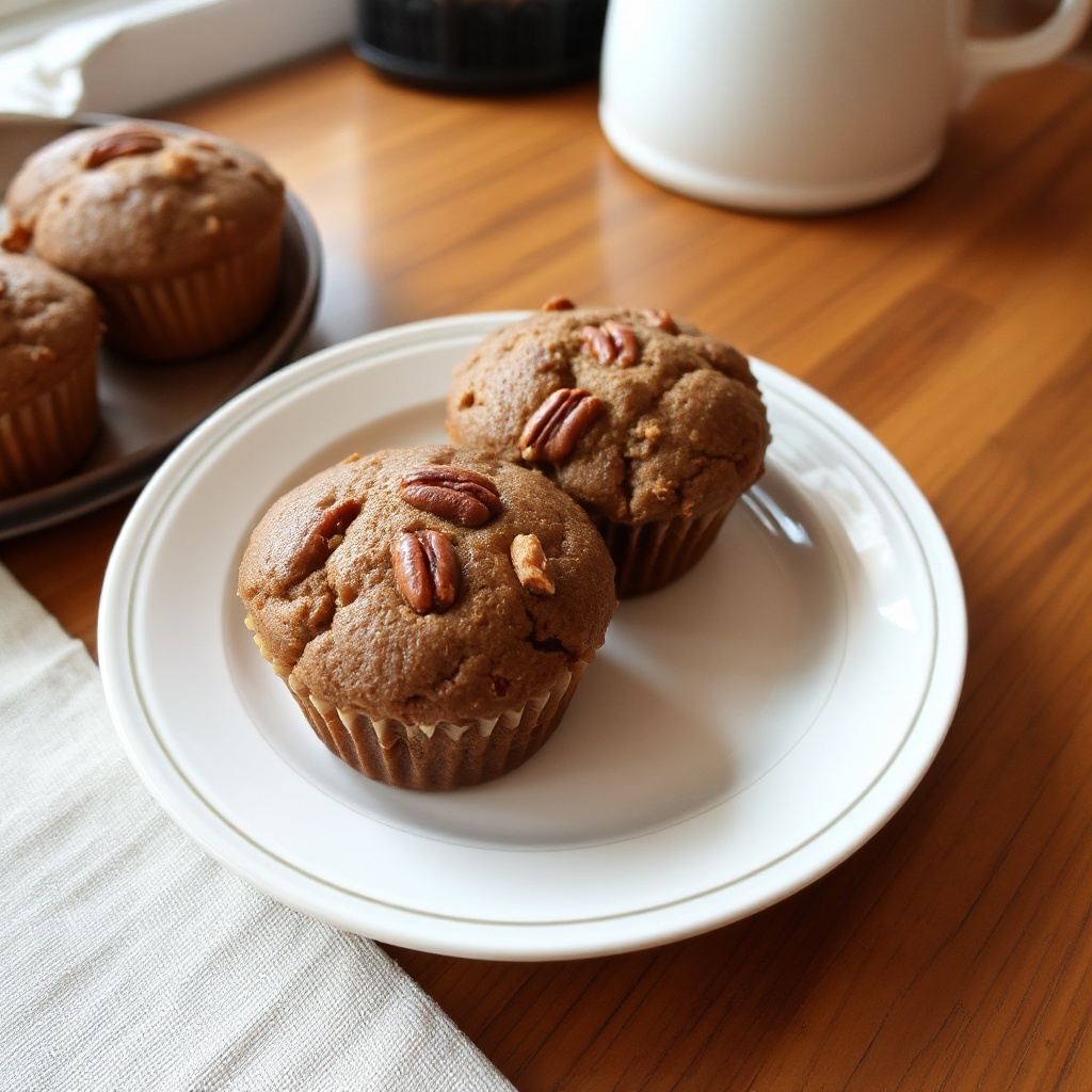 Mocha-Pekan-Muffins