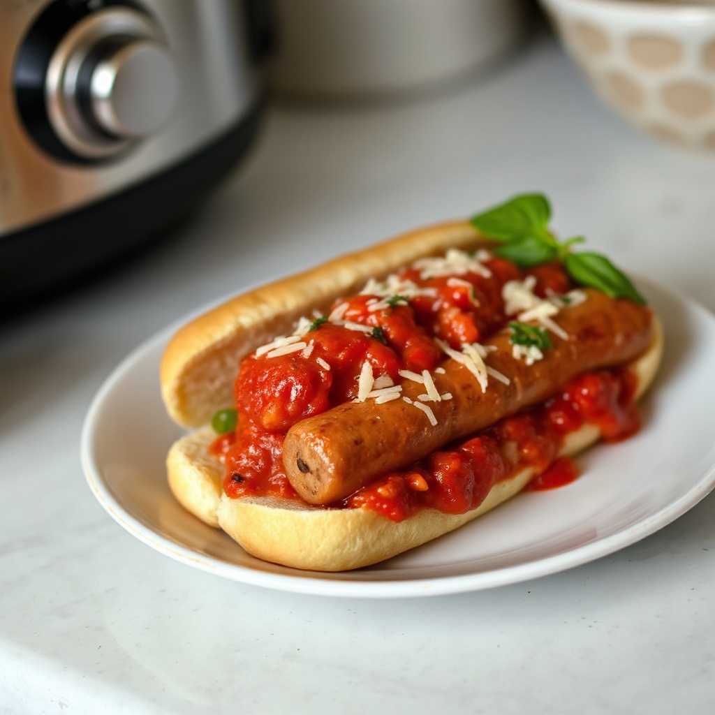 Slow Cooker Italian Sausage Subs