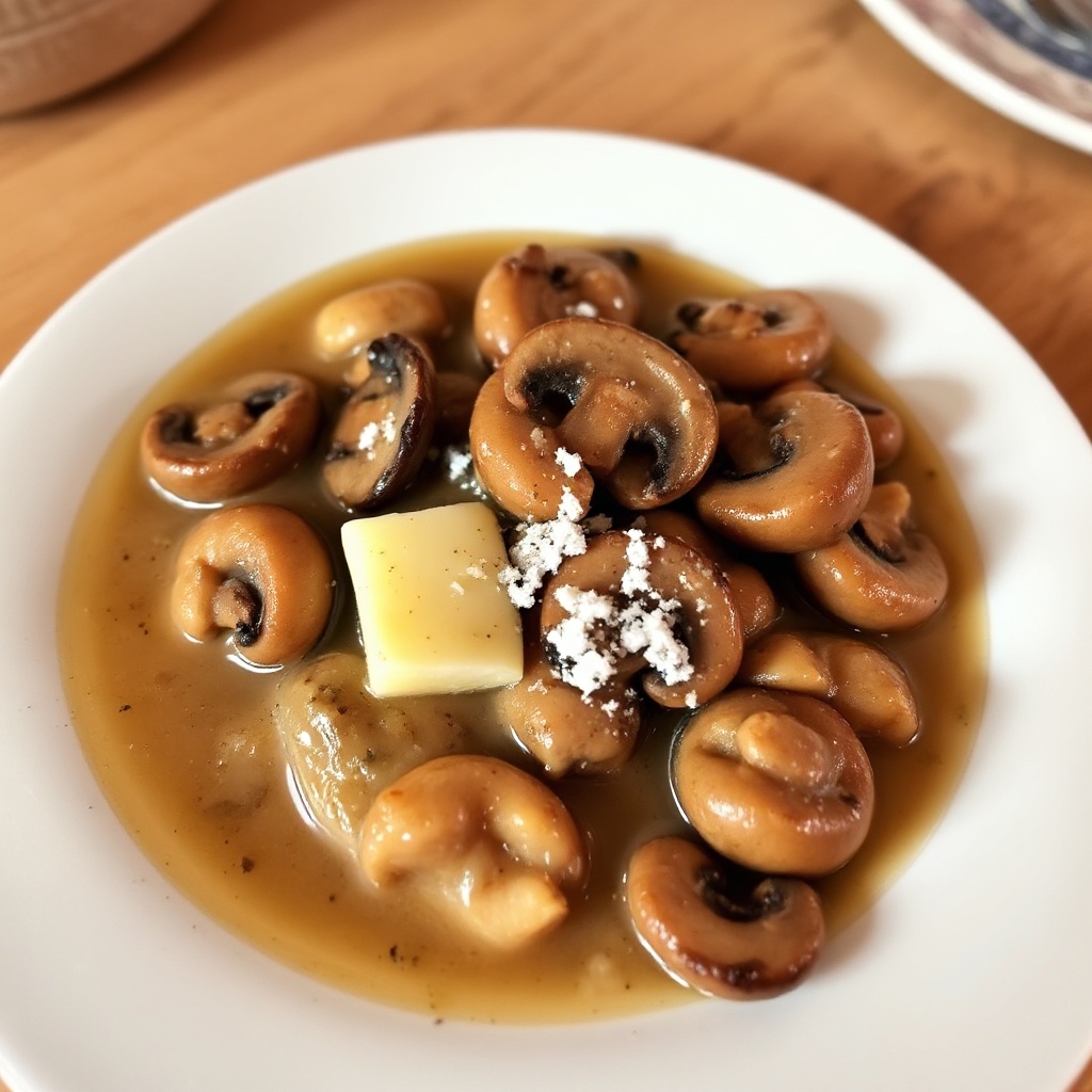 Herzhafte Pilzsauce