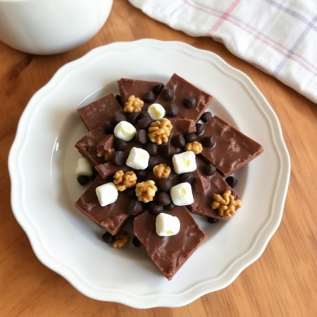 Creamy Chocolate Nut Fudge