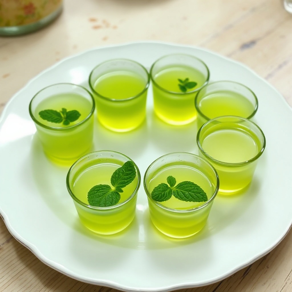 Gelatine al Lime e Menta