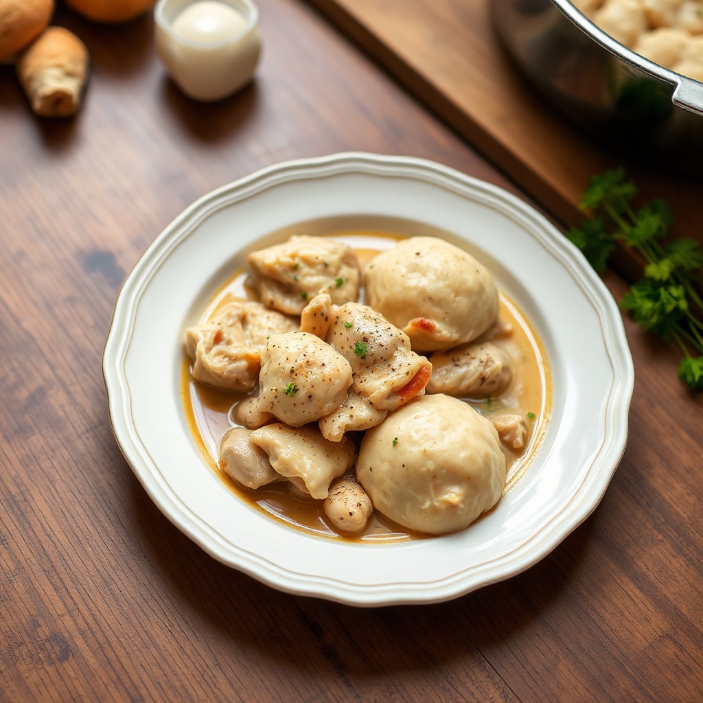 Pollo Salato e Gnocchi alle Erbe