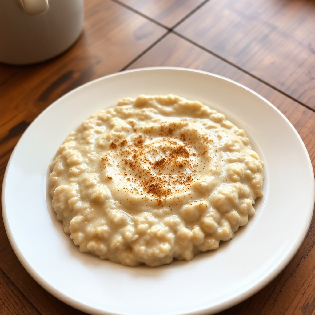 Creamy Vanilla Cinnamon Oatmeal