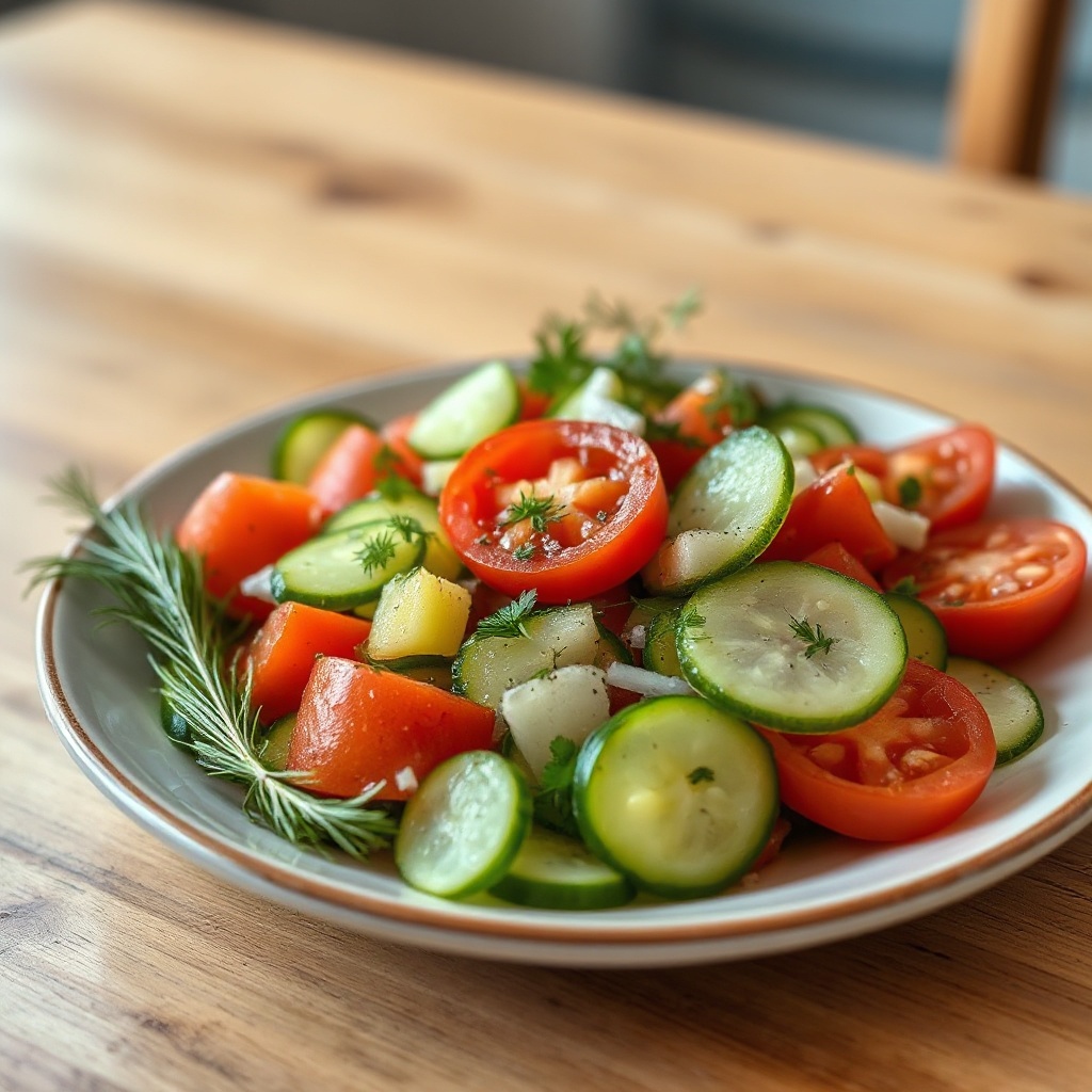 Insalata Mediterranea di Erbe Fresche