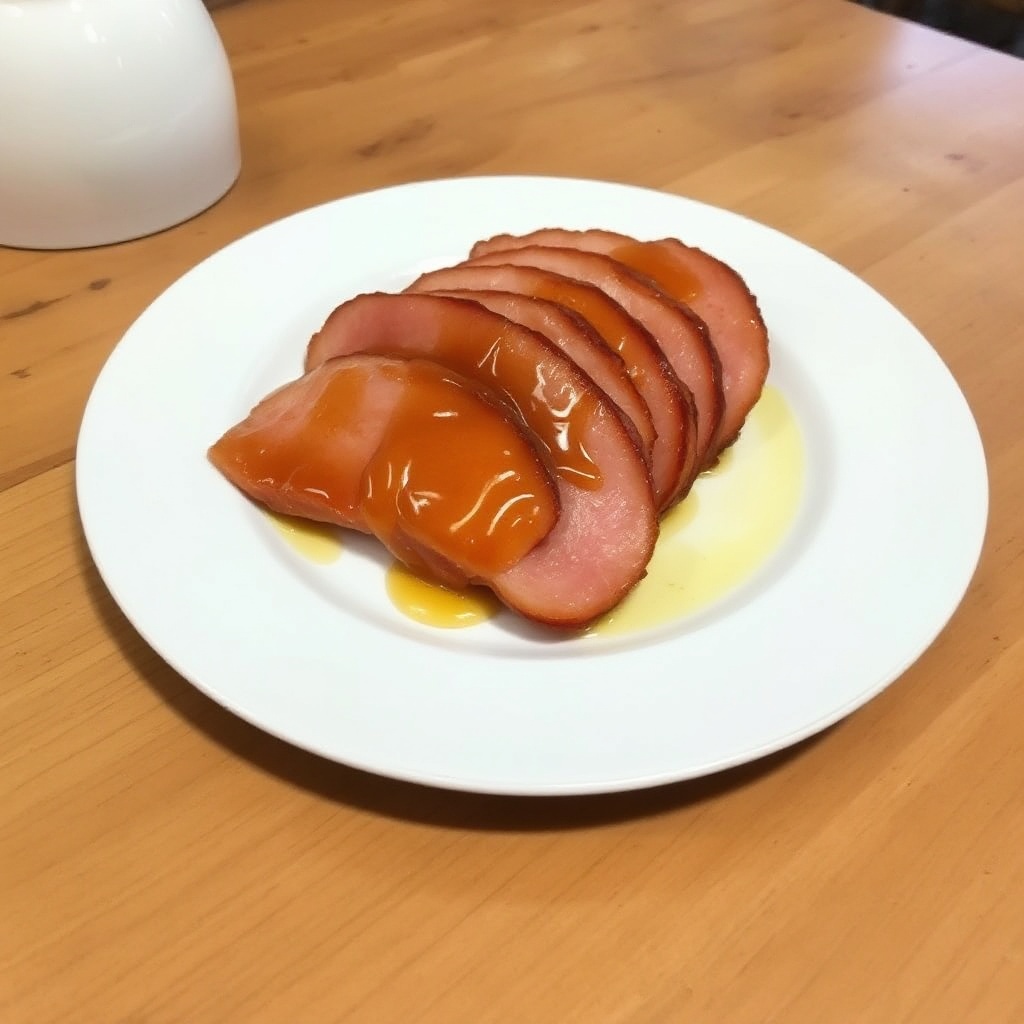 Fette di Prosciutto Glassate al Miele