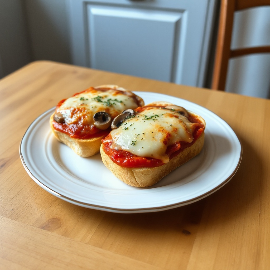 Panini al Formaggio e Funghi
