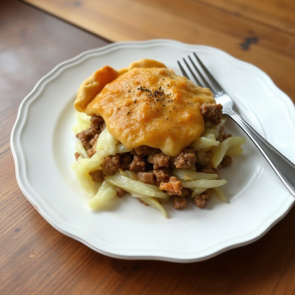 Torta Salata di Manzo e Cavolo