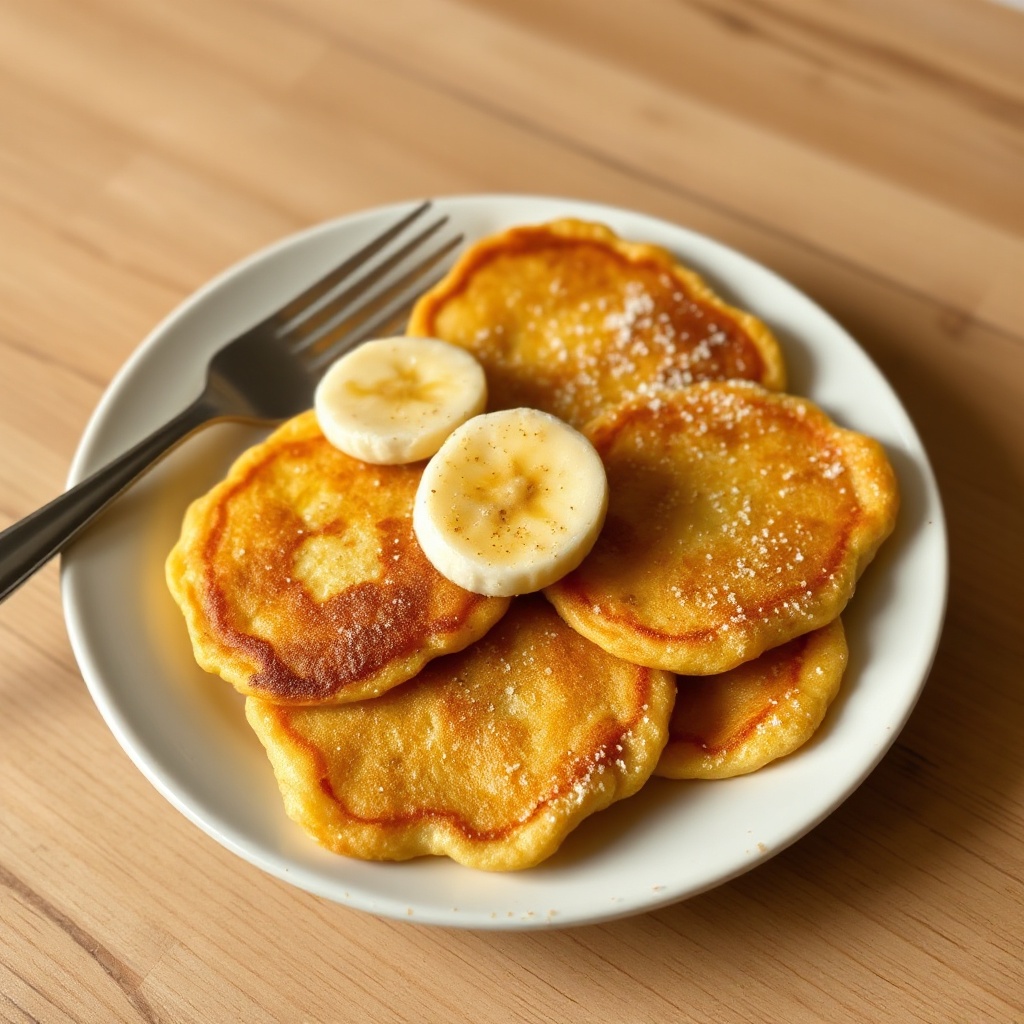 Frittelle di Banana Dorate
