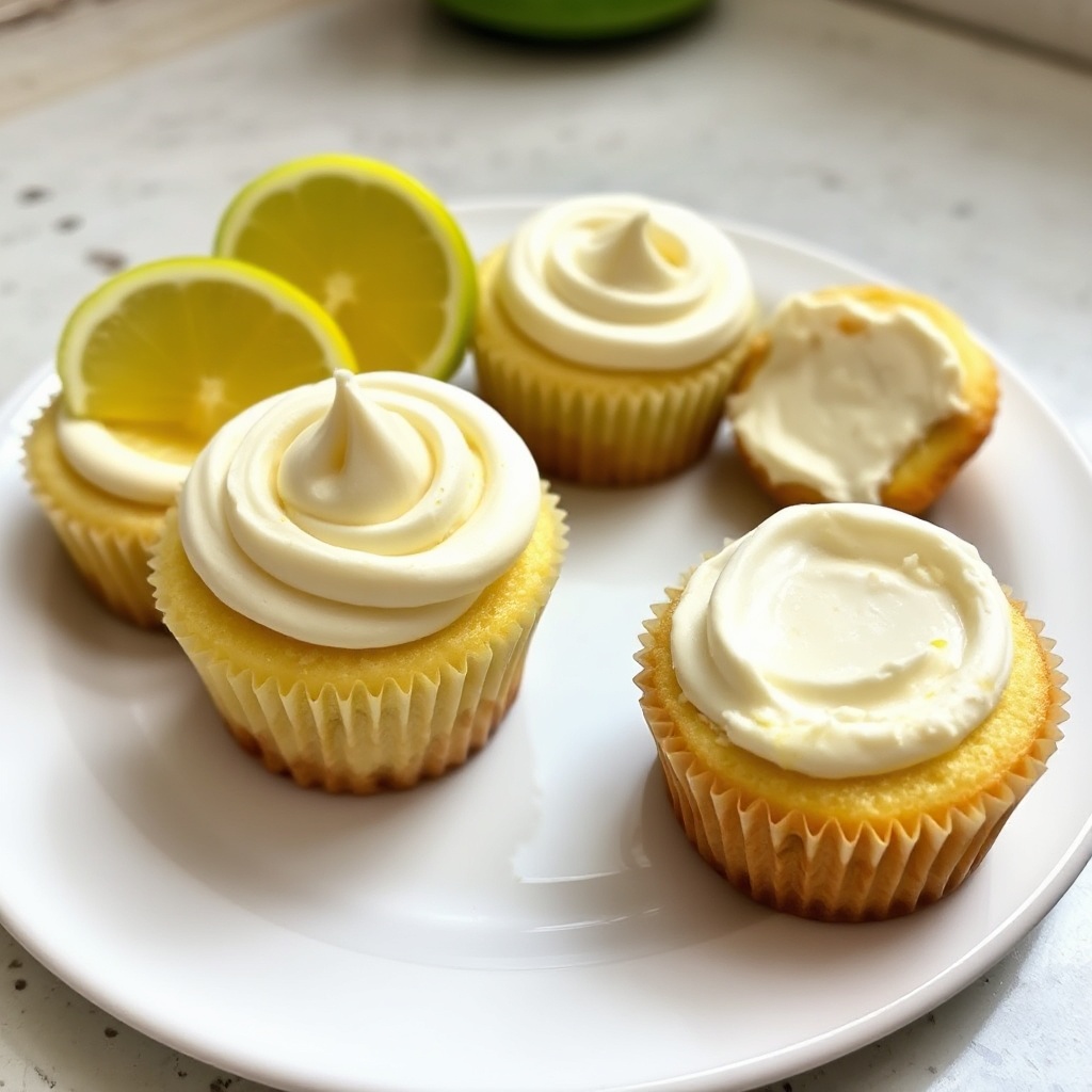 Zesty Lime Delight Cupcakes