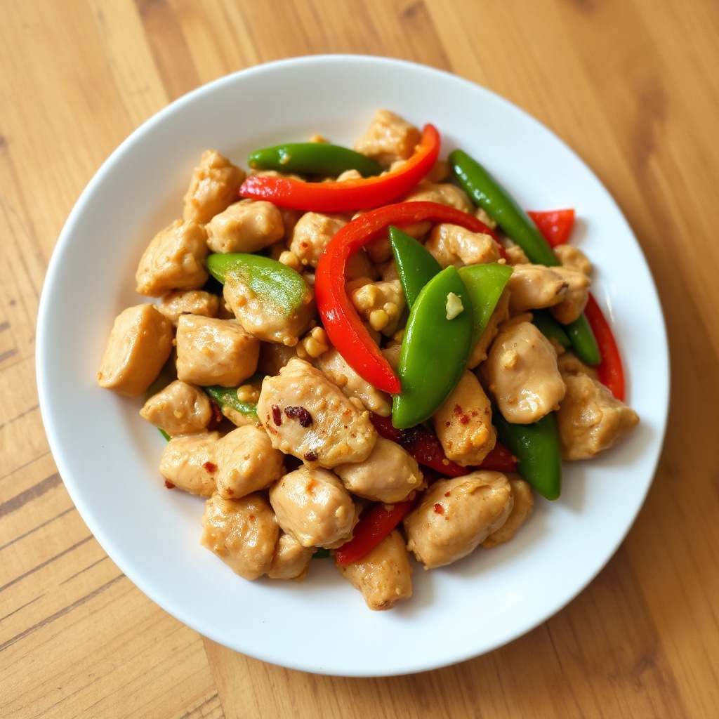Frittura di Pollo con Salsa di Arachidi Ispirata alla Thailandia