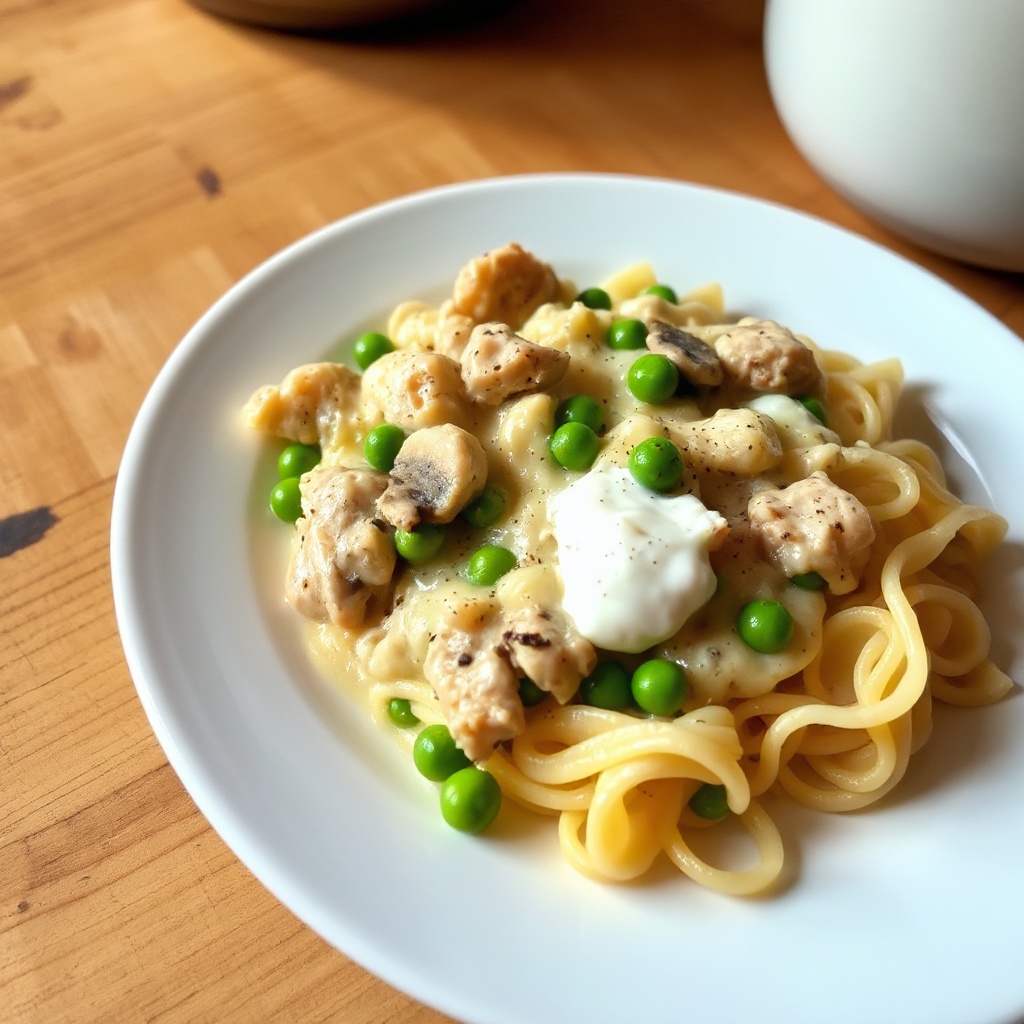 Creamy Turkey and Veggie Skillet