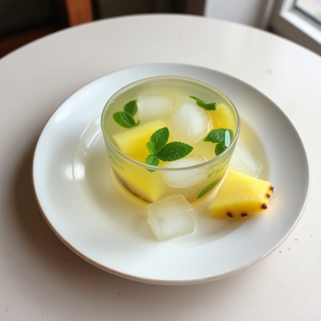Tropical Pineapple Infused Water