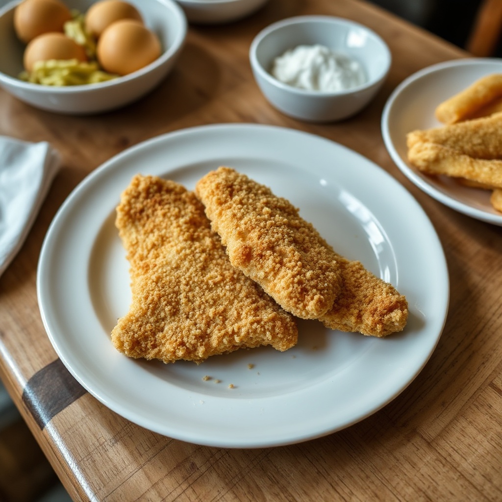 Strisce di Pollo Croccanti
