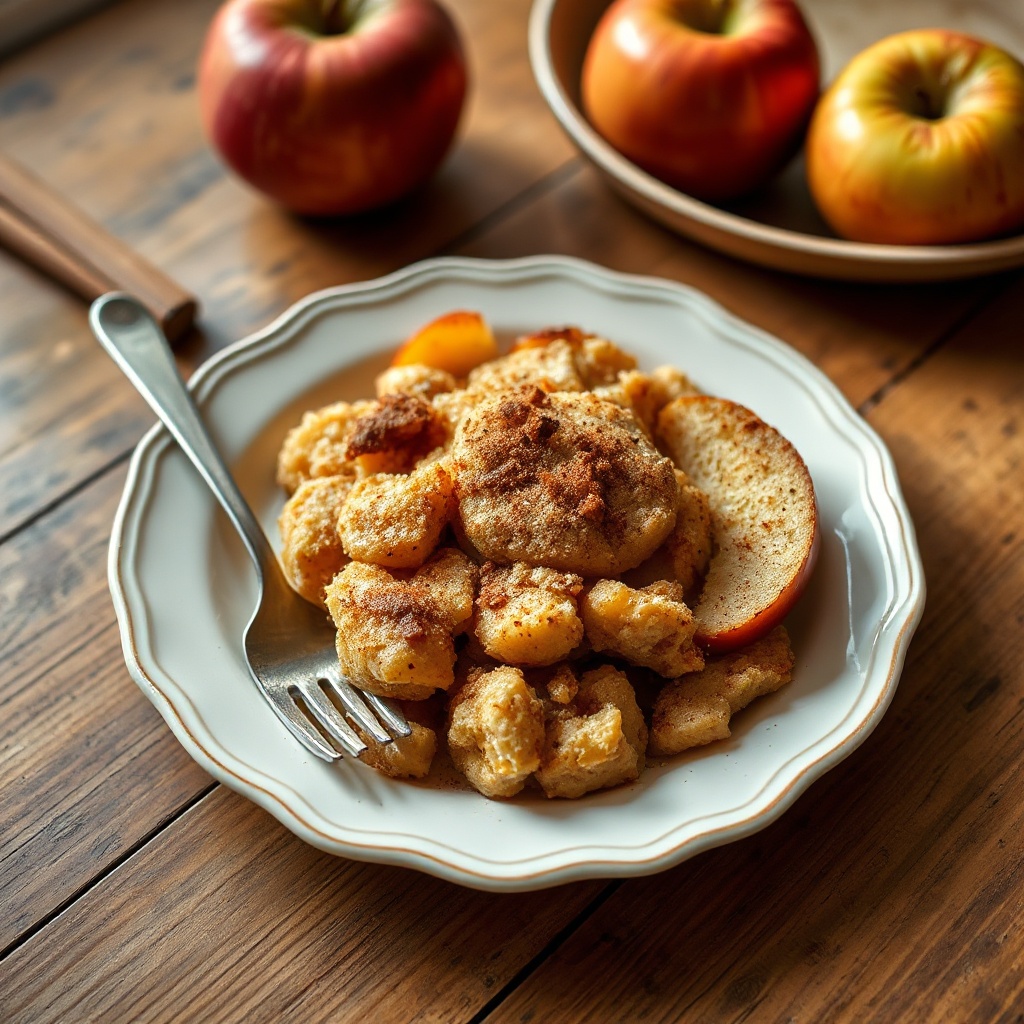 Warm Cinnamon Apple Bake