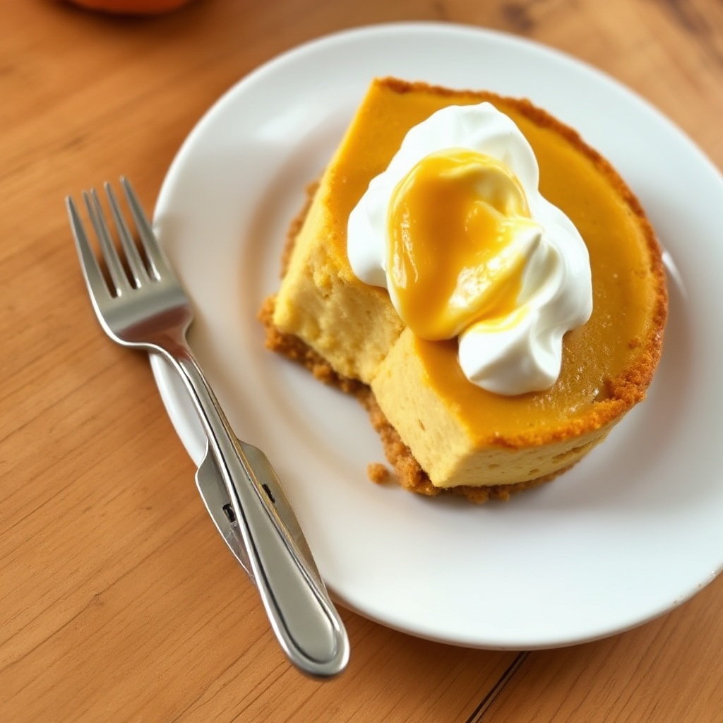 Creamy Pumpkin Cheesecake Delight