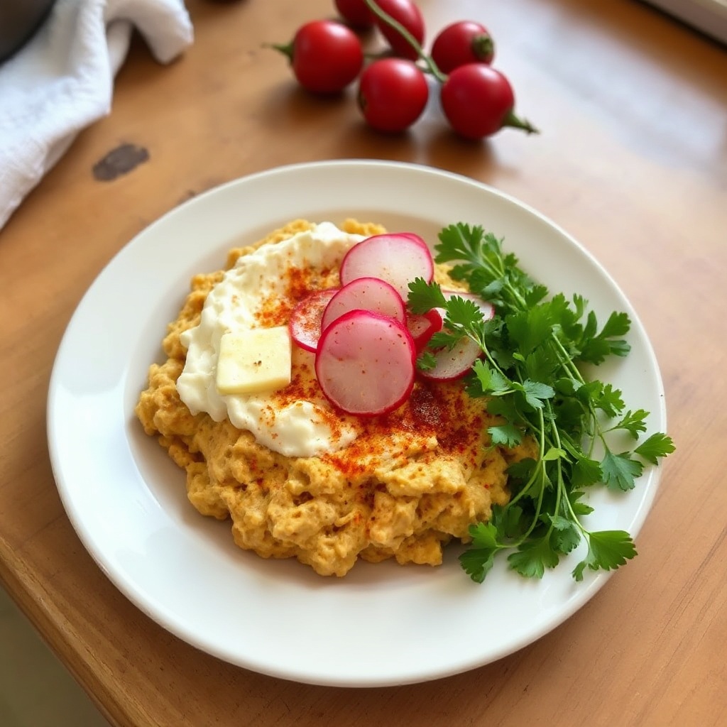 Zesty Radish and Herb Spread