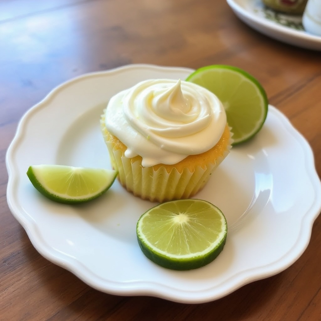 Key Lime Margarita Cupcakes