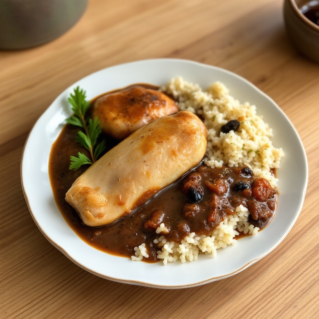 Reiche und rauchige Oaxacan Mole-Sauce