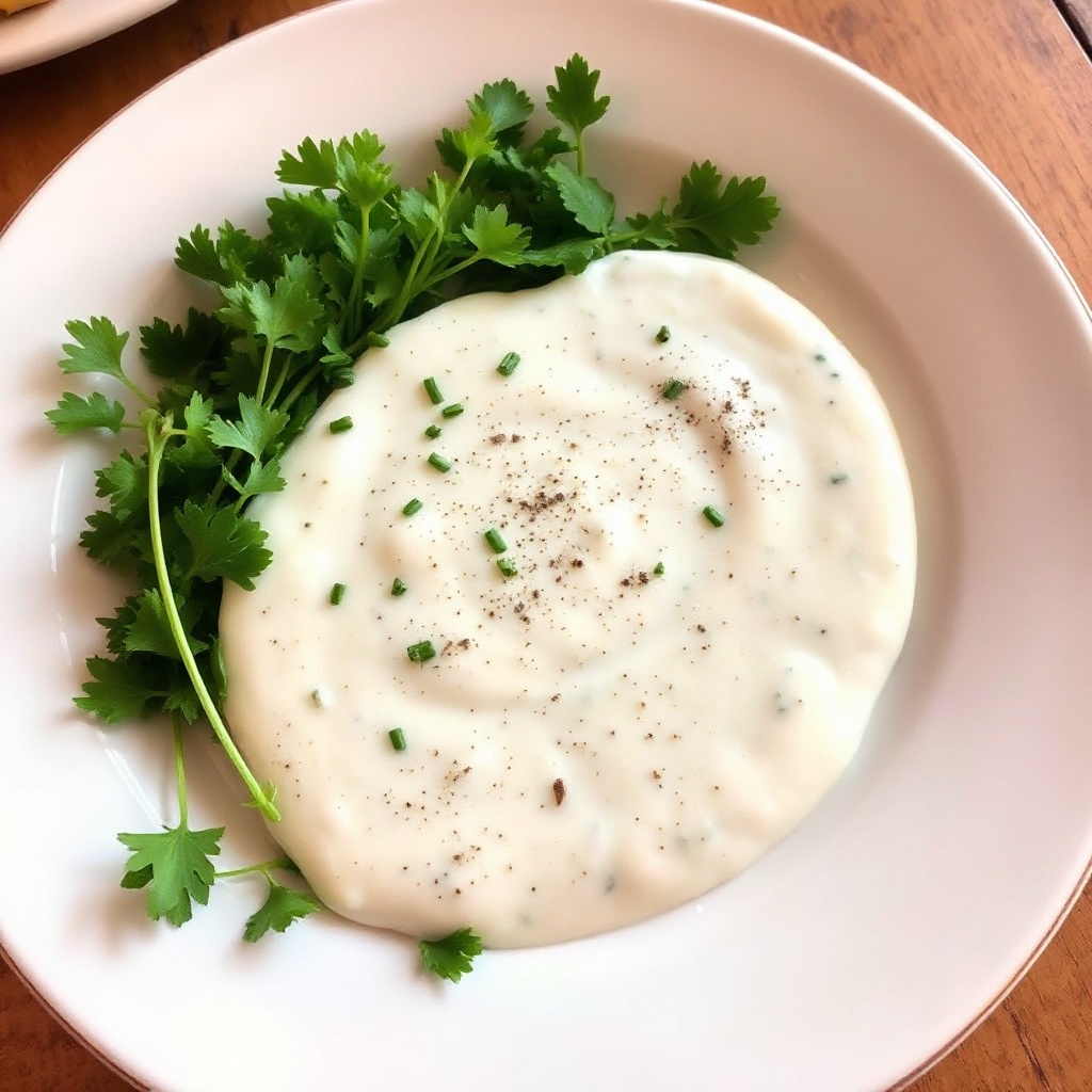 Cremiges Kräuter-Buttermilch-Dressing