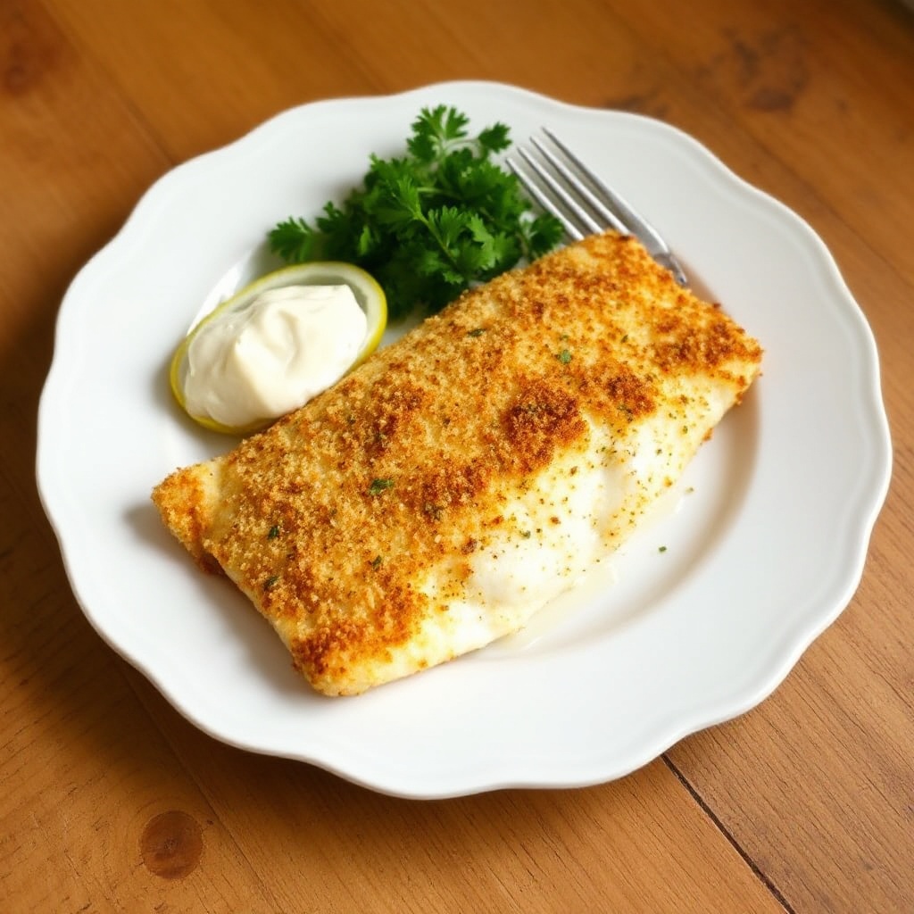 Tilapia Croccante con Parmigiano e Erbe