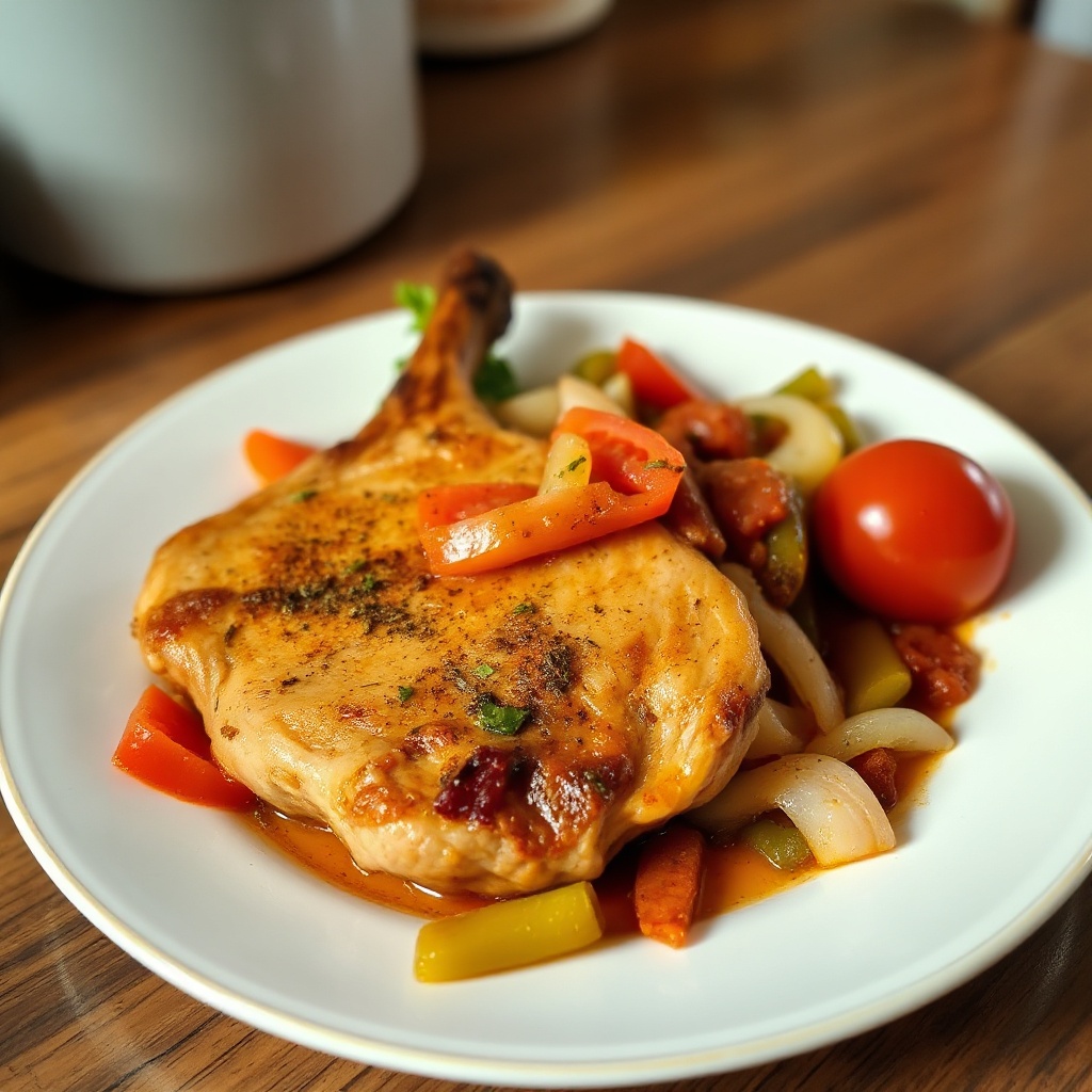 Savory Cuban-Style Pork Chops