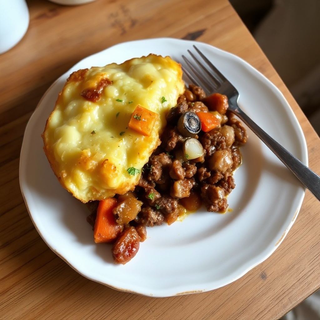 Herzhafter Shepherd's Pie mit einem Twist