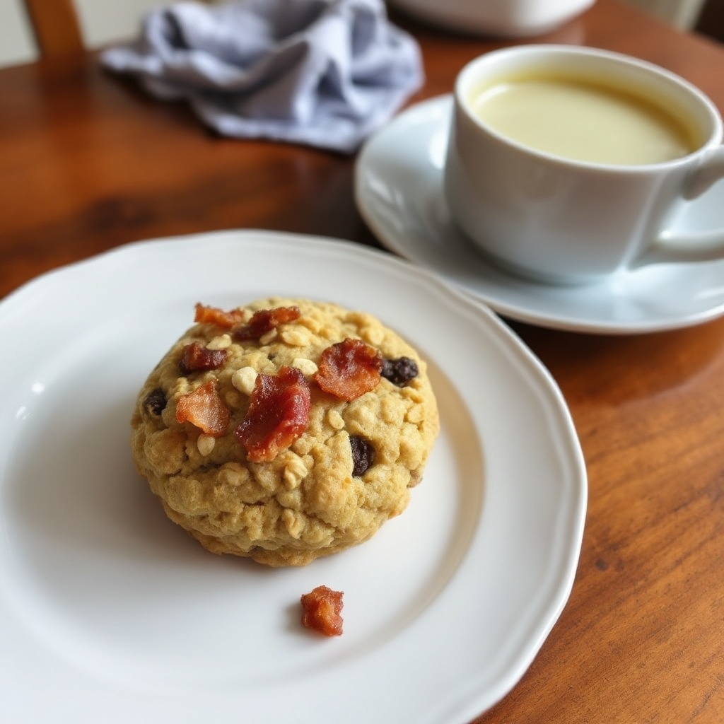Savory Bacon Breakfast Cookies