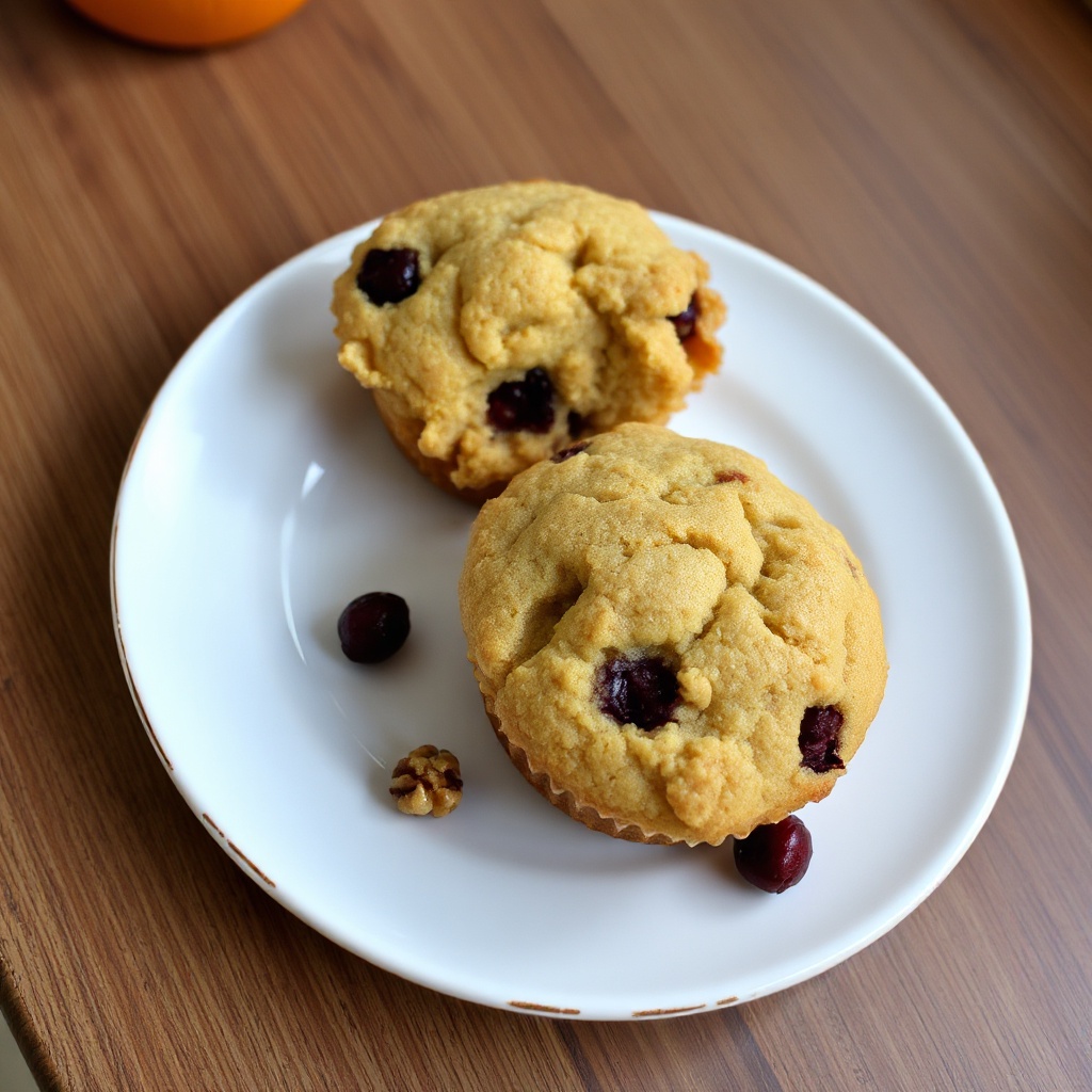Orange-Cranberry Festive Muffins