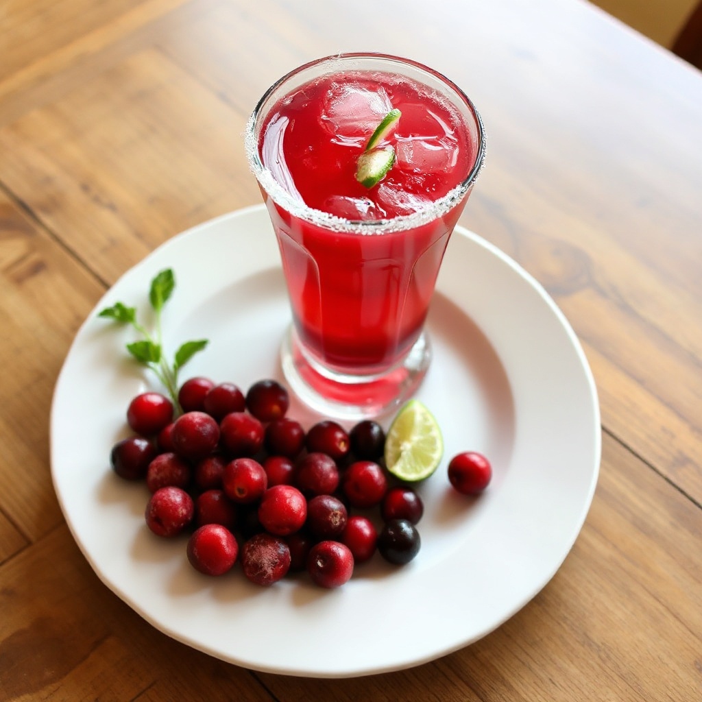 Cranberry Lime Bliss Margarita