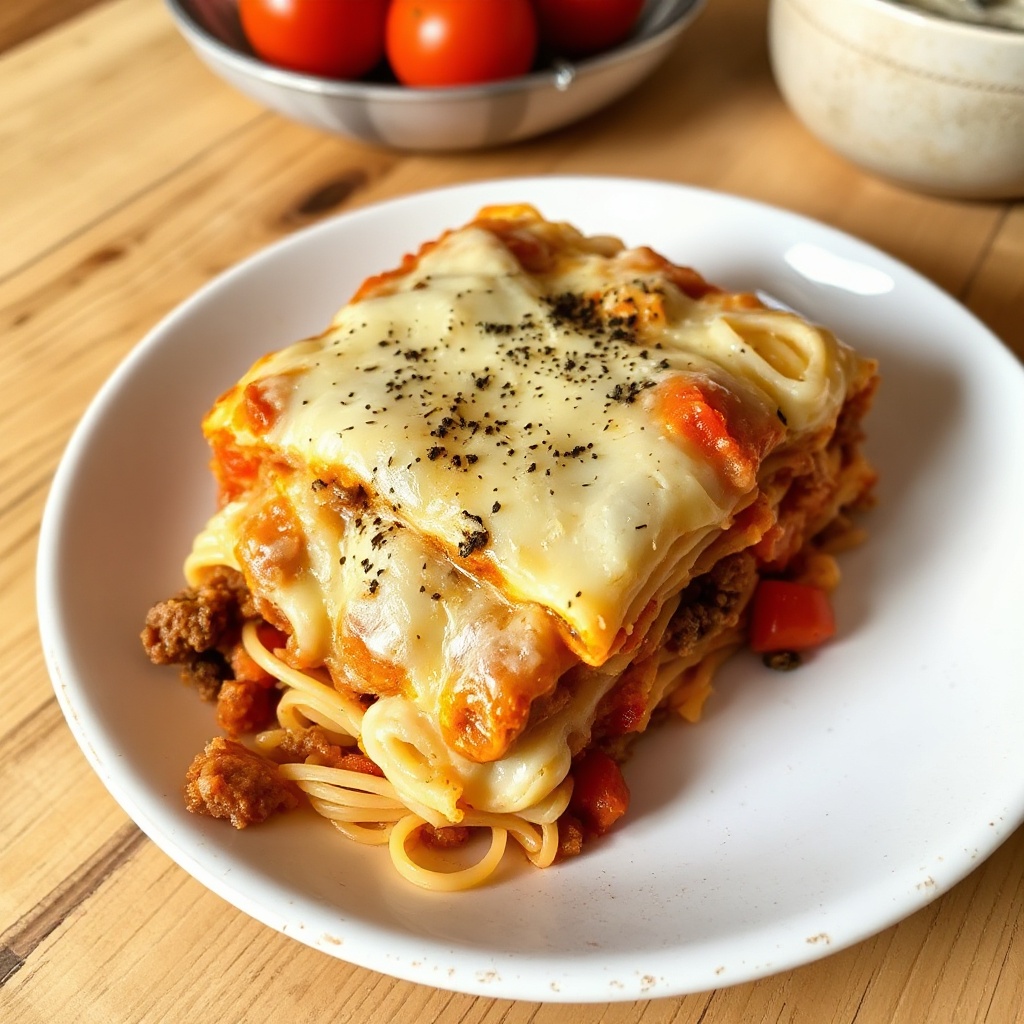 Brazilian-Style Layered Pasta Bake