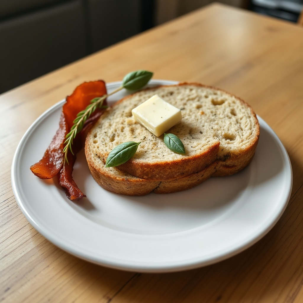 Pane Salato con Erbe e Bacon