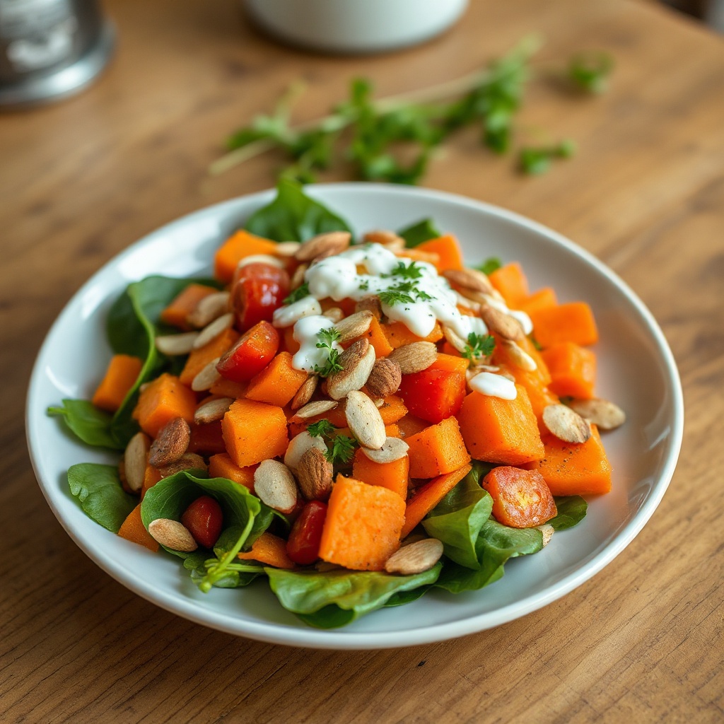 Insalata di Carote Piccante con Mandorle Croccanti