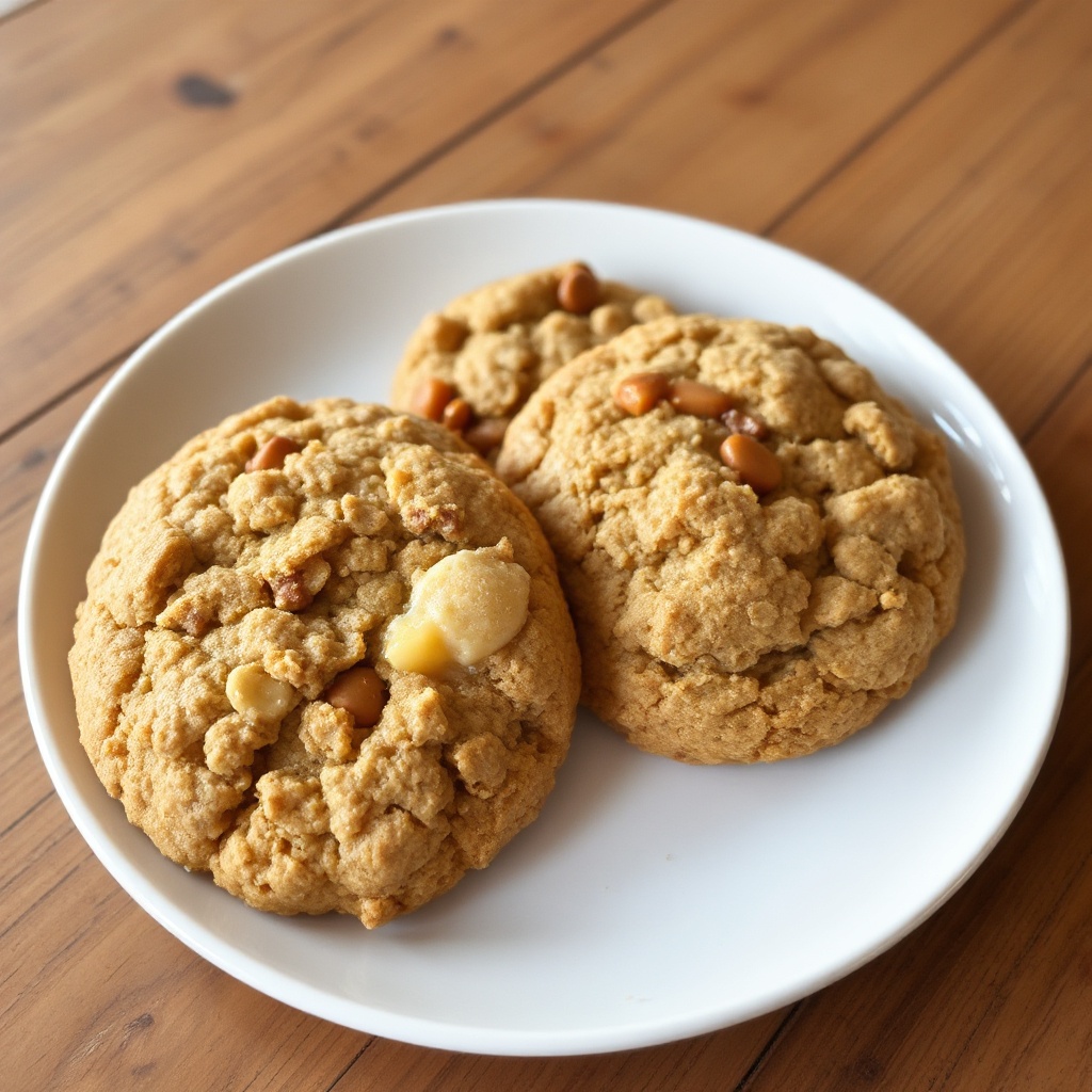 Chewy Oatmeal Butterscotch Delight Cookies