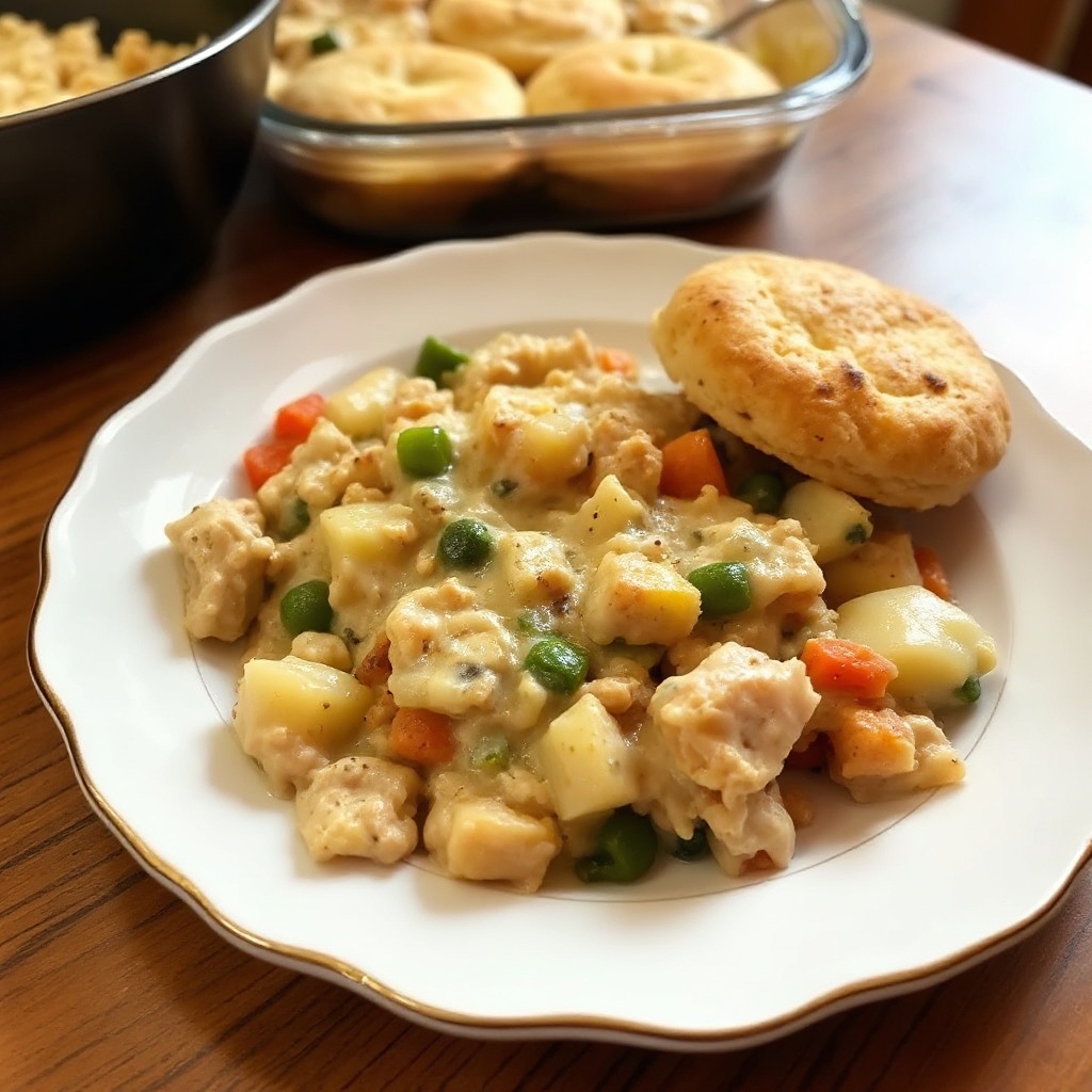 Creamy Tuna and Veggie Bake