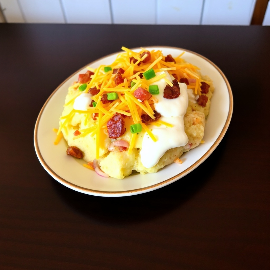 Loaded Cheesy Potato Delight