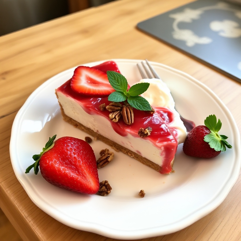 Erdbeer-Delight-Käsekuchen