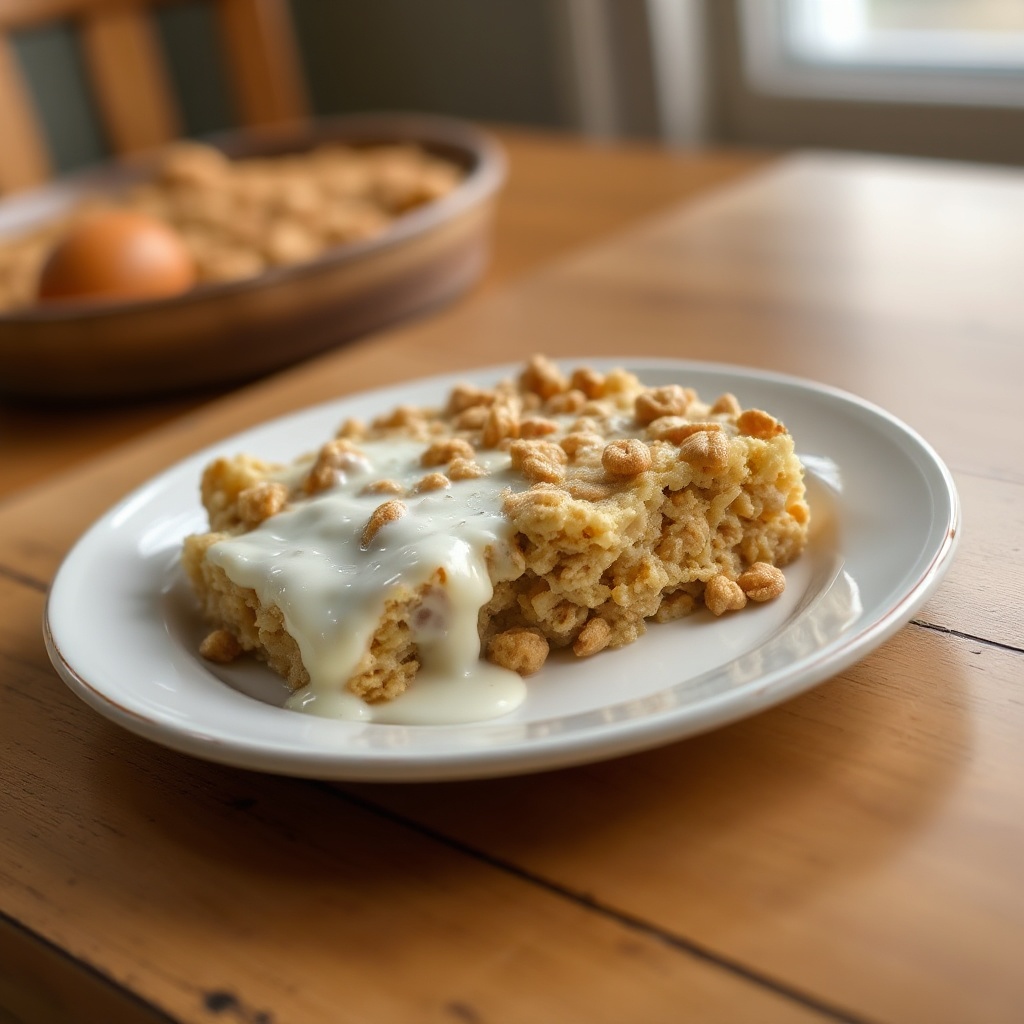 Creamy Vanilla Grape-Nuts Bake