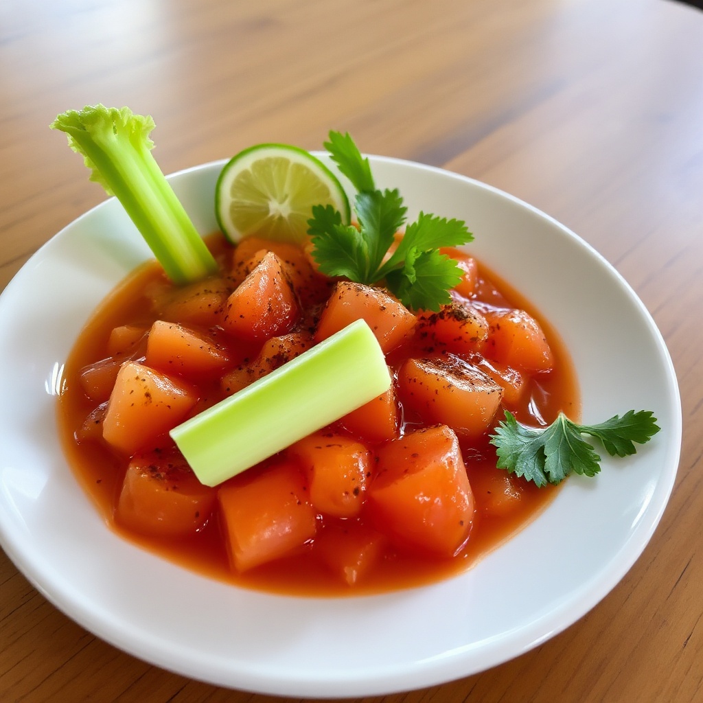 Cocktail di Pomodoro Caraibico Speziato